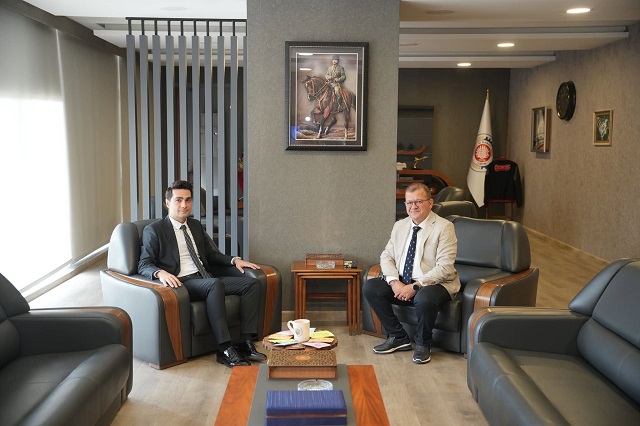 CUMHURİYET BAŞSAVCI VEKİLİ ŞAHİN KAPLAN'DAN ÇETİN BAŞARANHINCALA ZİYARET